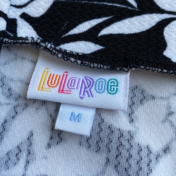 Lularoe Black and White Skirt, Medium - Picture 3 of 4